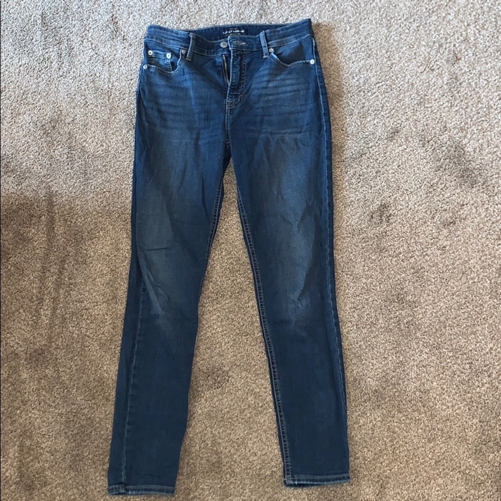 Size 6 Lucky Brand denim skinny jeans